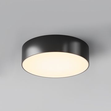 Уличный потолочный светодиодный светильник 30W 3000К O431CL-L30B3K чёрный Zon IP Maytoni