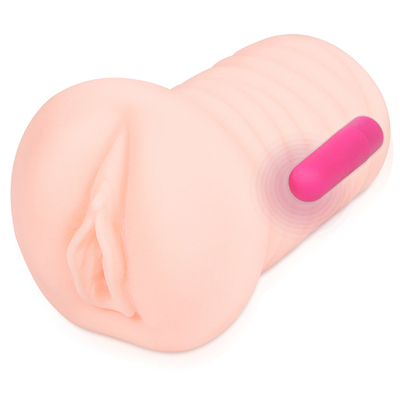 Мастурбатор Nymph с вибропулей телесный TPR KOKOS M03-001-03V