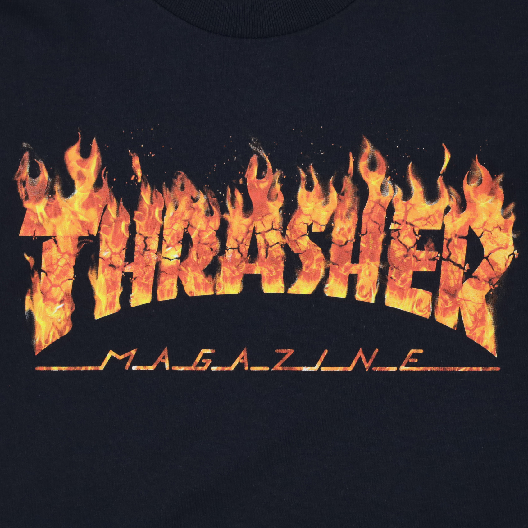 Футболка Thrasher Inferno T-Shirt (black) артикул: - купить в магазине Дайс