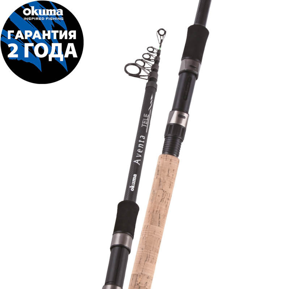 Удилище Okuma Aventa Tele Spin 350см до 120г, 7 секций