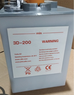 Аккумулятор для штабелёров CDDK/CDDR 6V/200Ah без электролита (Storage battery 3-D-200)