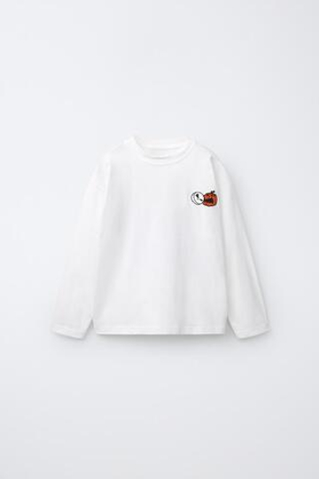 ZARA ФУТБОЛКА NIGHTMARE BEFORE CHRISTMAS © DISNEY, БЕЛЫЙ