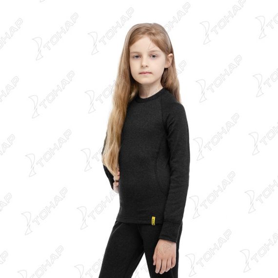 Комплект детский Thermo-Merino, цв.темно-серый 150-155 Helios