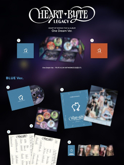 (ПРЕДЗАКАЗ) Альбом HEART OF WOMAN -HEART BYTE : LEGACY 1st Album ONE DREAM 2 Version SET