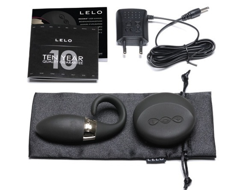 Эрекционное виброкольцо + клиторальный массажер Lelo Oden