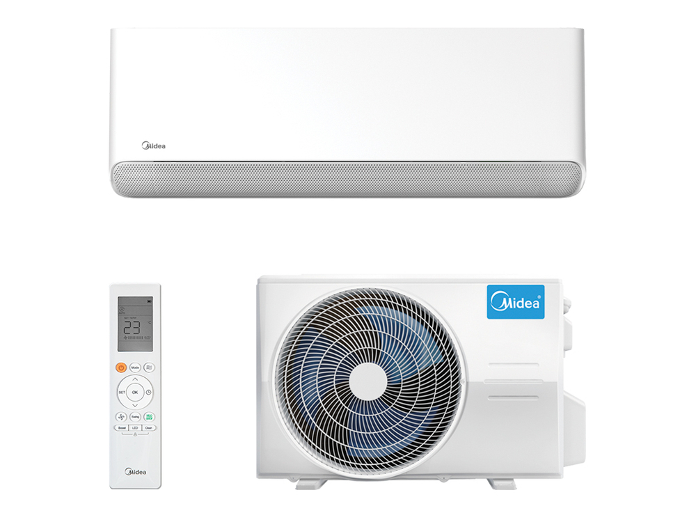 Сплит-система кондиционер настенный Midea Breezeless E MSFE-09N8D6-I/MSFE-09N8D6-O на 28 м²