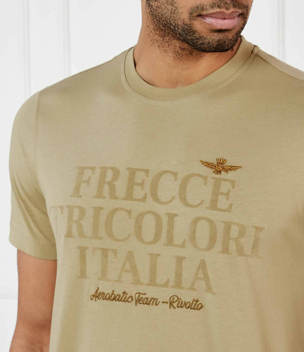 Футболка Aeronautica Militare - бежевый(TS2404J596)