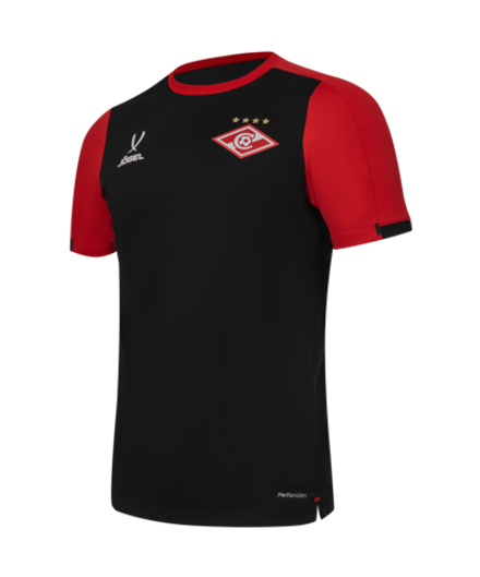 Футболка тренировочная Jögel PREMIER PerFormDRY Spartak Training Poly Tee-K, черный