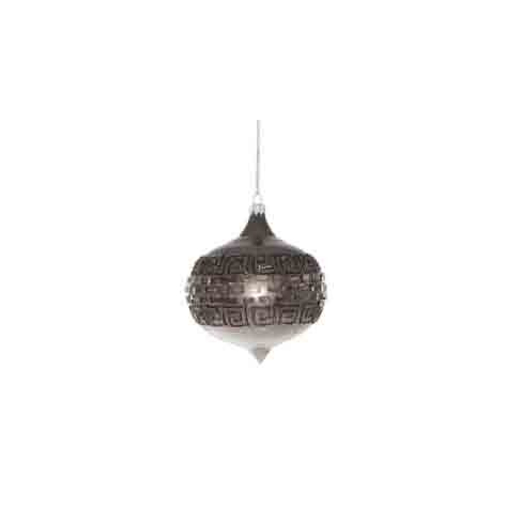 Шар 14см Goodwill Glass mirror ball серебряный