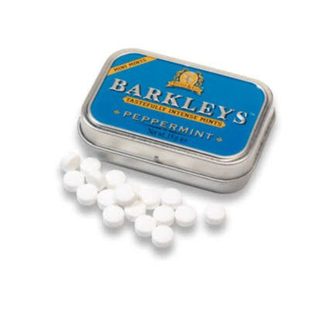 Мини пастилки Barkleys со вкусом эвкалипта и мяты, без сахара, 2 уп. по 15 г (Германия)