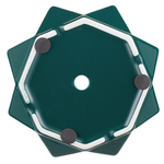Горшок цветочный rhombus, 12,5 см, зеленый