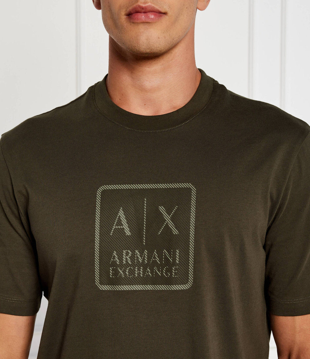 Футболка Armani Exchange - хаки(6DZTHB ZJ9JZ)