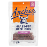 Country Archer Jerky, вяленая говядина травяного откорма, терияки, 71 г (2,5 унции)