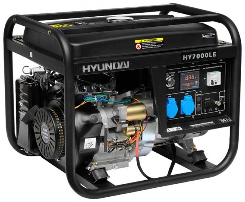 Бензиновый генератор Hyundai HY 7000LE Бензиновый генератор Hyundai HY 7000LE