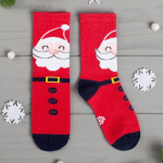 Носки "Дед мороз" р-р 16-18, красный 4458879 (KAFTAN), 1 шт.
