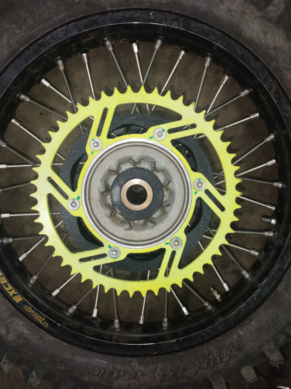 Слайдер цепи на ступицу SHERCO