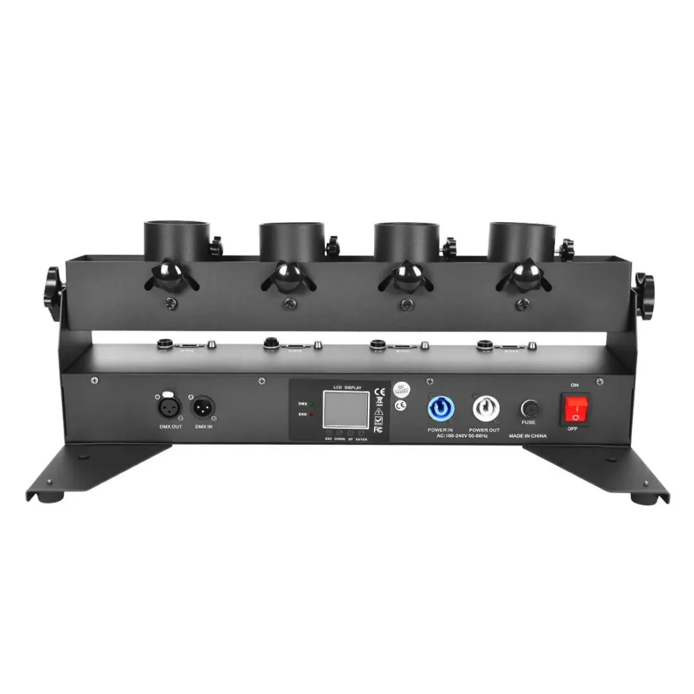 Конфетти-пушка MOKA SFX MK-CN04 4-головочная (DMX, 4 картриджа до 12 м)