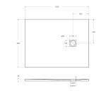 Душевой поддон из искусственного камня BelBagno Uno 120x90 TRAY-MR-UNO-AH-120/90-35-W-CR Белый