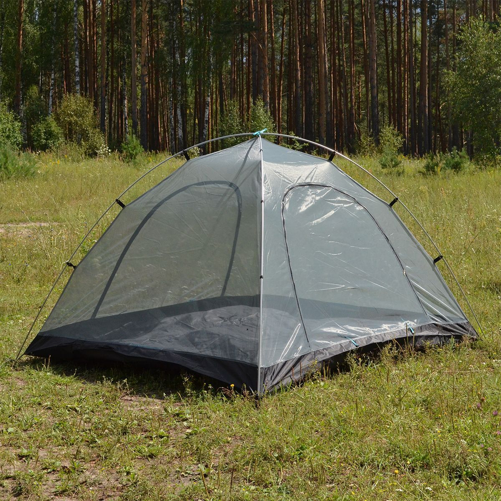 Палатка 3-местная трекинговая Prival LongSinger S3, голубой