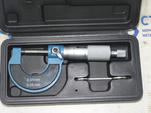 Микрометр МК-25 (0-25мм) 0.01мм Micron (с поверкой)