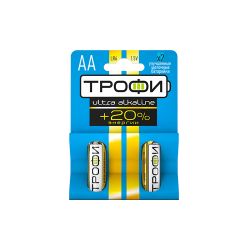 Батарейки Трофи LR6-2BL ENERGY MAX Alkaline | Трофи