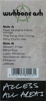 Wishbone Ash / Access All Areas (Picture Disc)(LP)