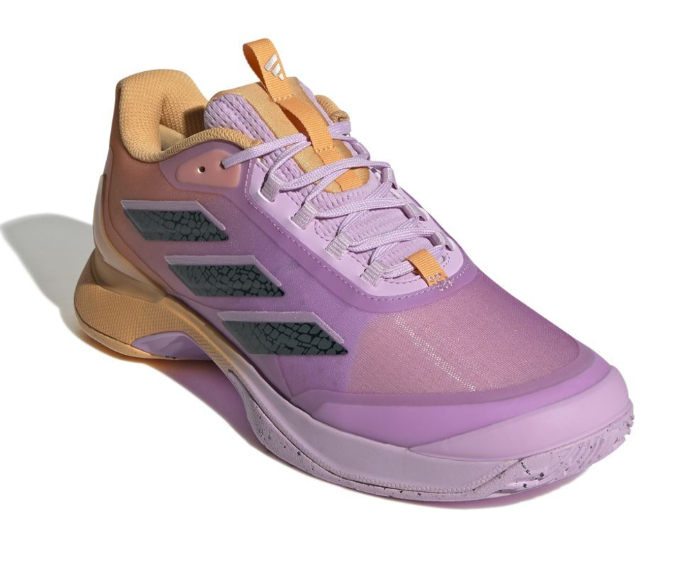 Женские Кроссовки теннисные Adidas Avacourt 2 - hazy orange/bliss lilac