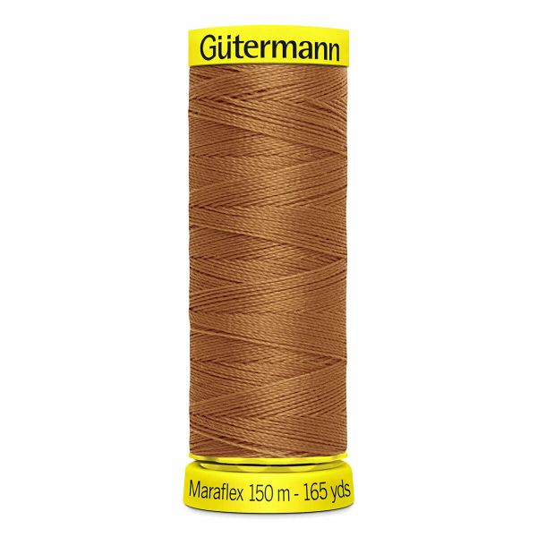 Нитки для трикотажа Gutermann Maraflex 120 (150 метров), 5 кат. | 448 шоколадная охра