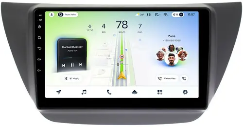 Магнитола для Mitsubishi Lancer 9, Cedia, Evolution 7-9 - Teyes CC4L монитор 9" IPS, Android 14, Быстрая, Snapdragon 662, CarPlay, 4G SIM-слот