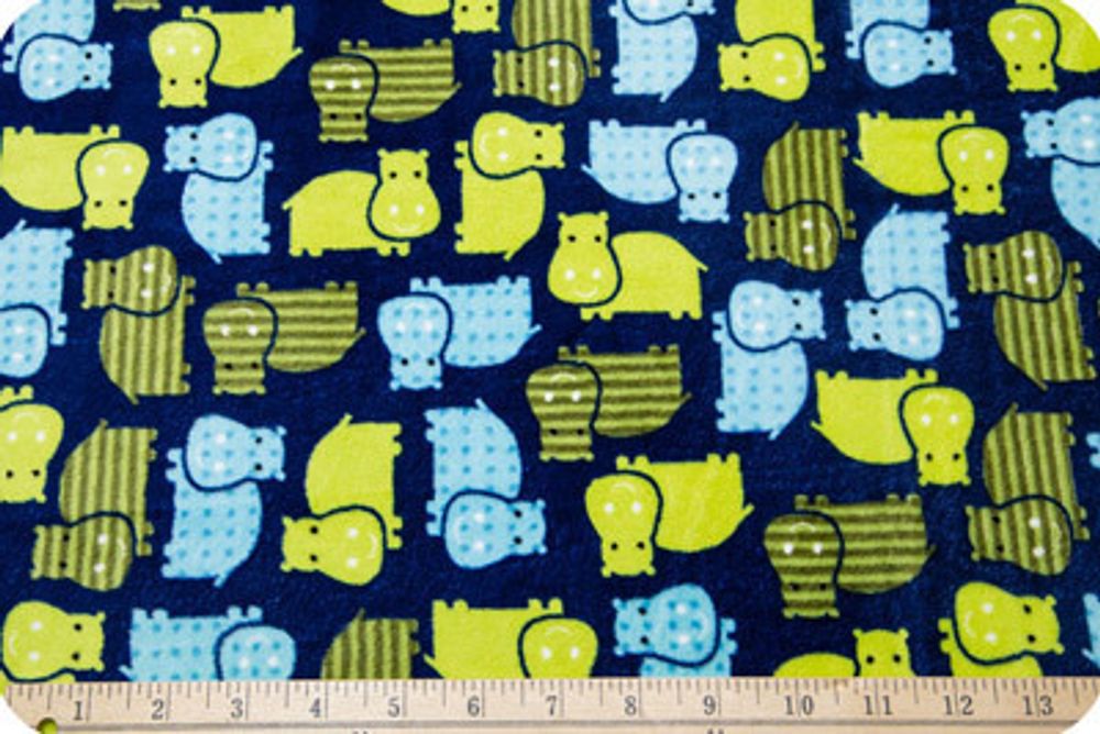 Плюш (ткань) Peppy Urban Zoologie 440 г/м², 48х48 см, hippo midnight Плюш (ткань) Peppy Urban Zoologie 440 г/м², 48х48 см, hippo midnight