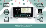 Магнитола для KIA Optima 2016-2020 (серебряная рамка) - Vaycar VA27-0580 на Android 13, Быстрая, 4G SIM-слот