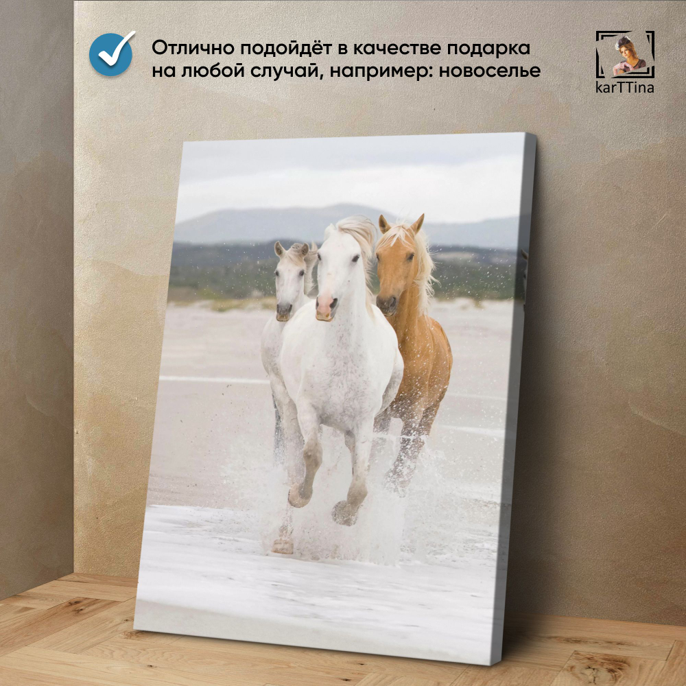 Картина karTTina "Три обезьянки", 150 см х 70 см