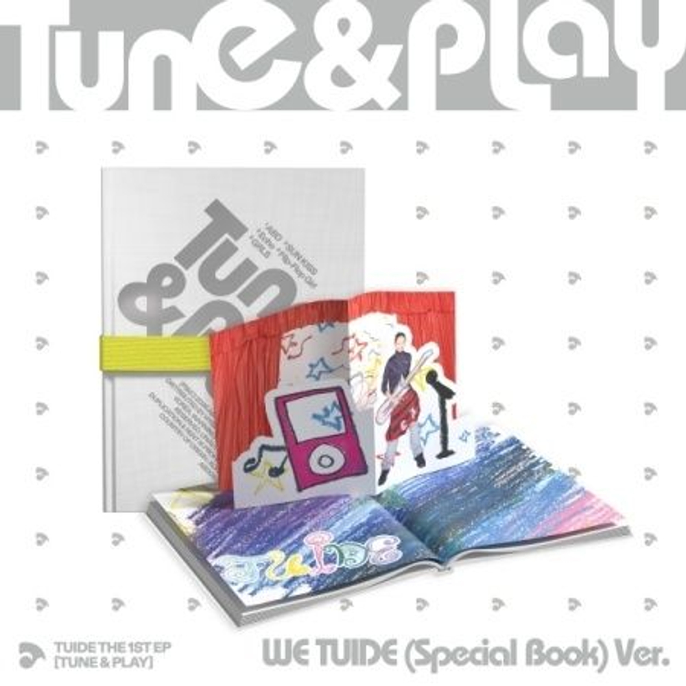Альбом TUIDE - TUNE & PLAY 1st EP Album WE TUIDE SPECIAL BOOK Version
