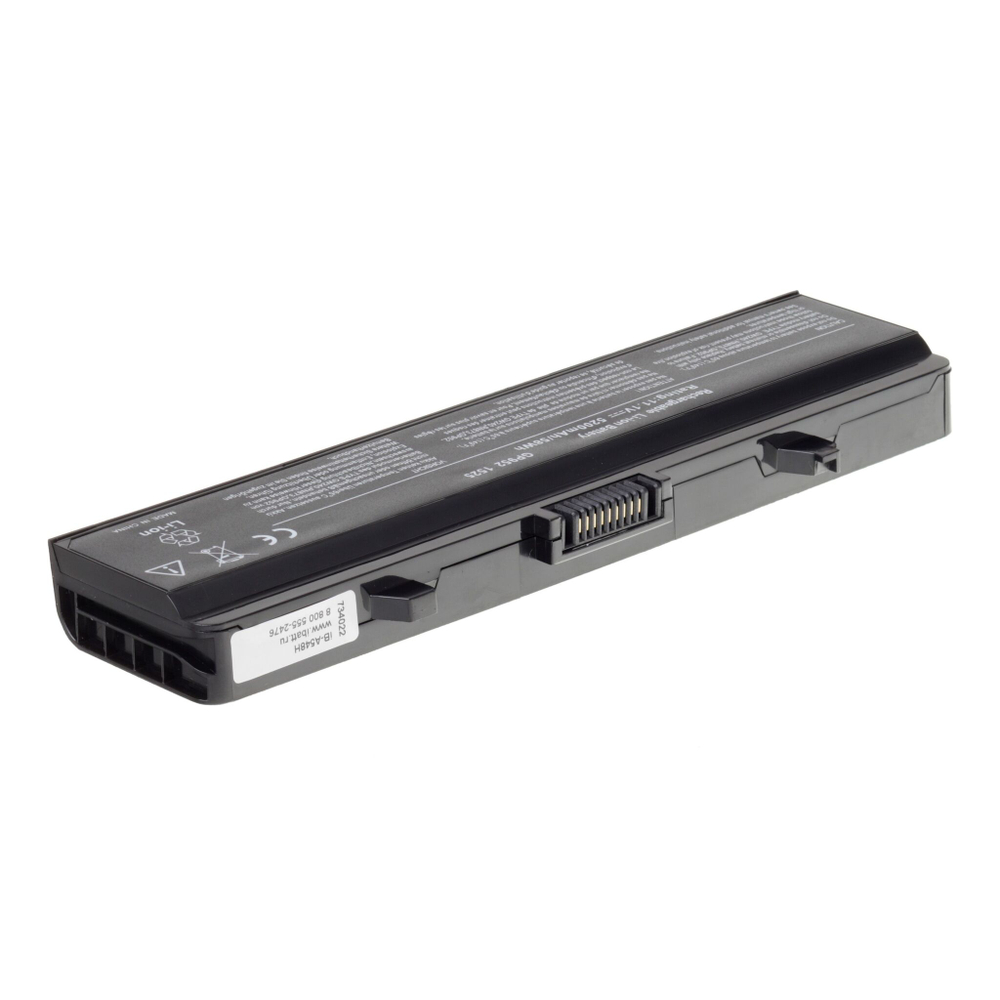 Аккумуляторная батарея iBatt 5200 mAh для ноутбуков Dell RN873, X284G, GW240, M911G