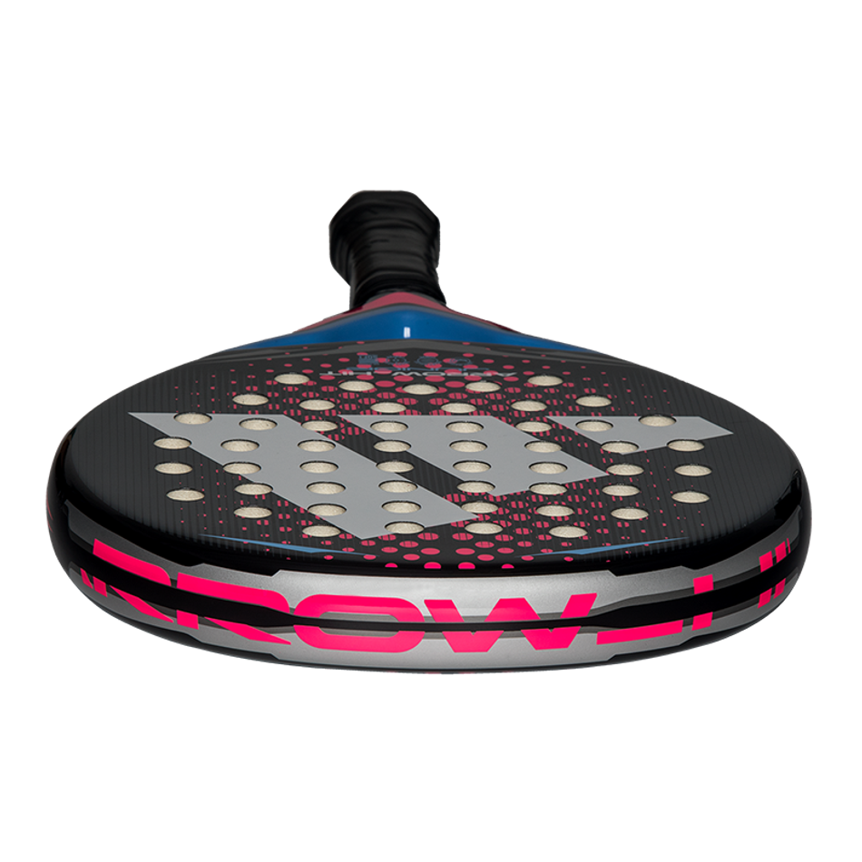 Ракетка Adidas Arrow Hit Junior, белая/розовая, 2026