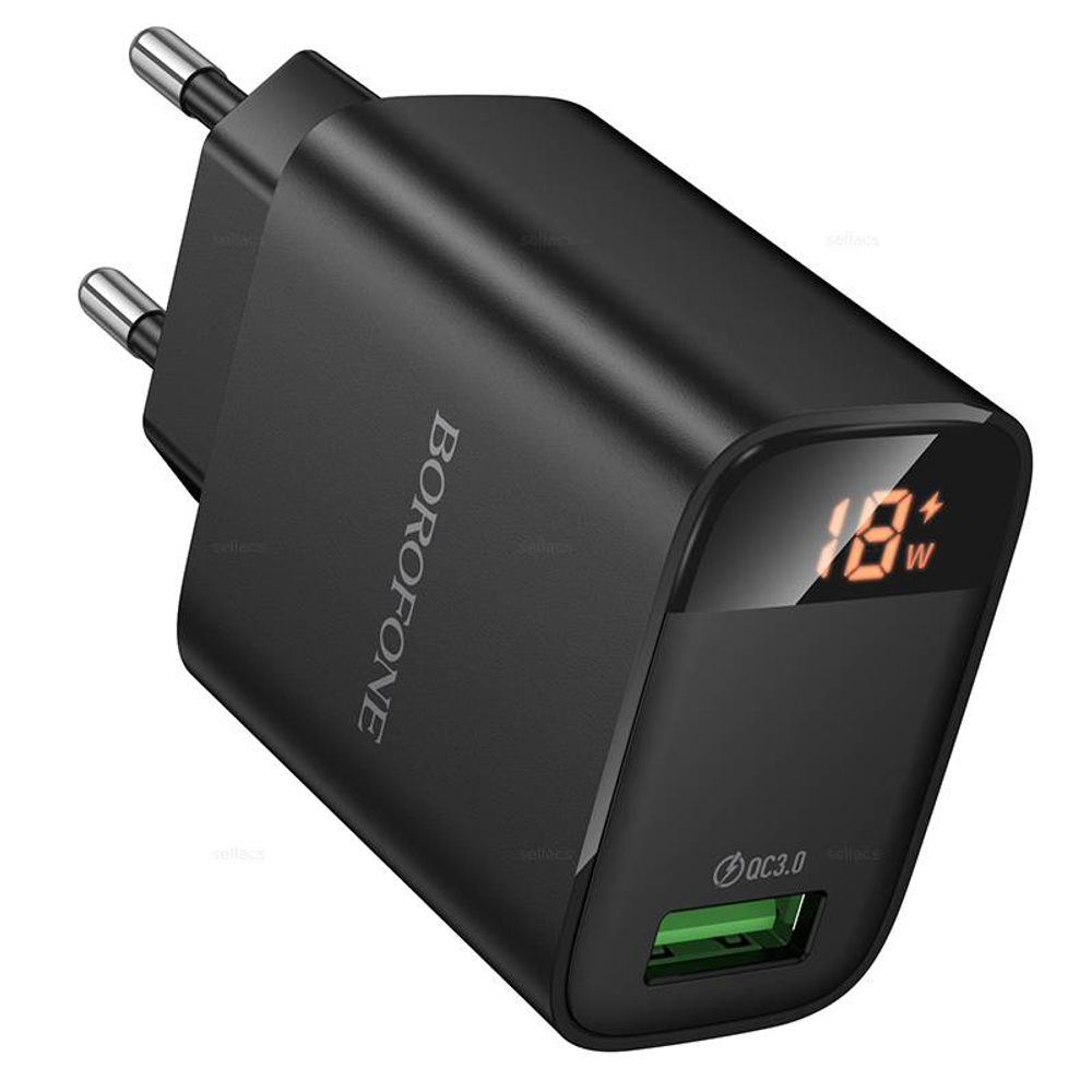 Зарядное устройство Borofone QC3.0 BA95A (black)