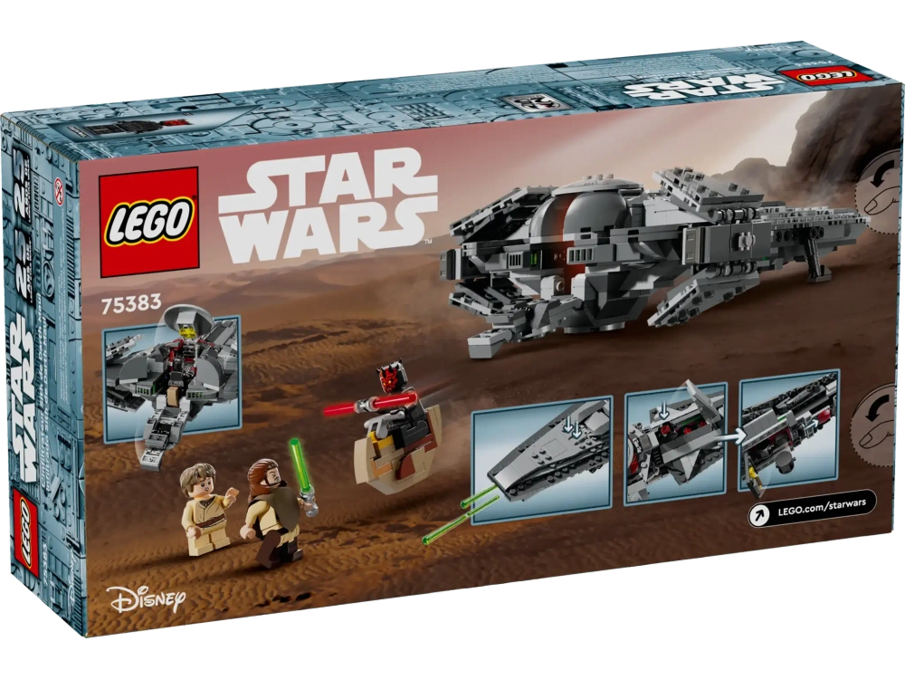 Конструктор LEGO Star Wars 75383 Ситх-лазутчик Дарта Мола