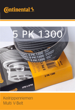 Ремень генератора Continental 5PK1300