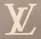 Сумка Louis Vuitton Speedy с плечевым ремнем серый/кремовый
