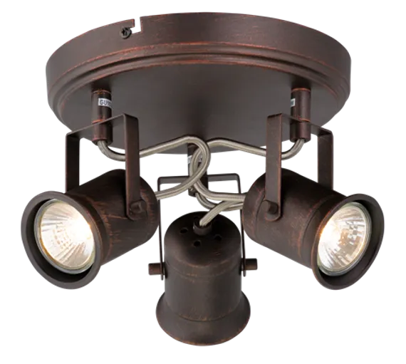 Светильник Sfera Sveta 86055/3C BR, 3×15 Вт, коричневый