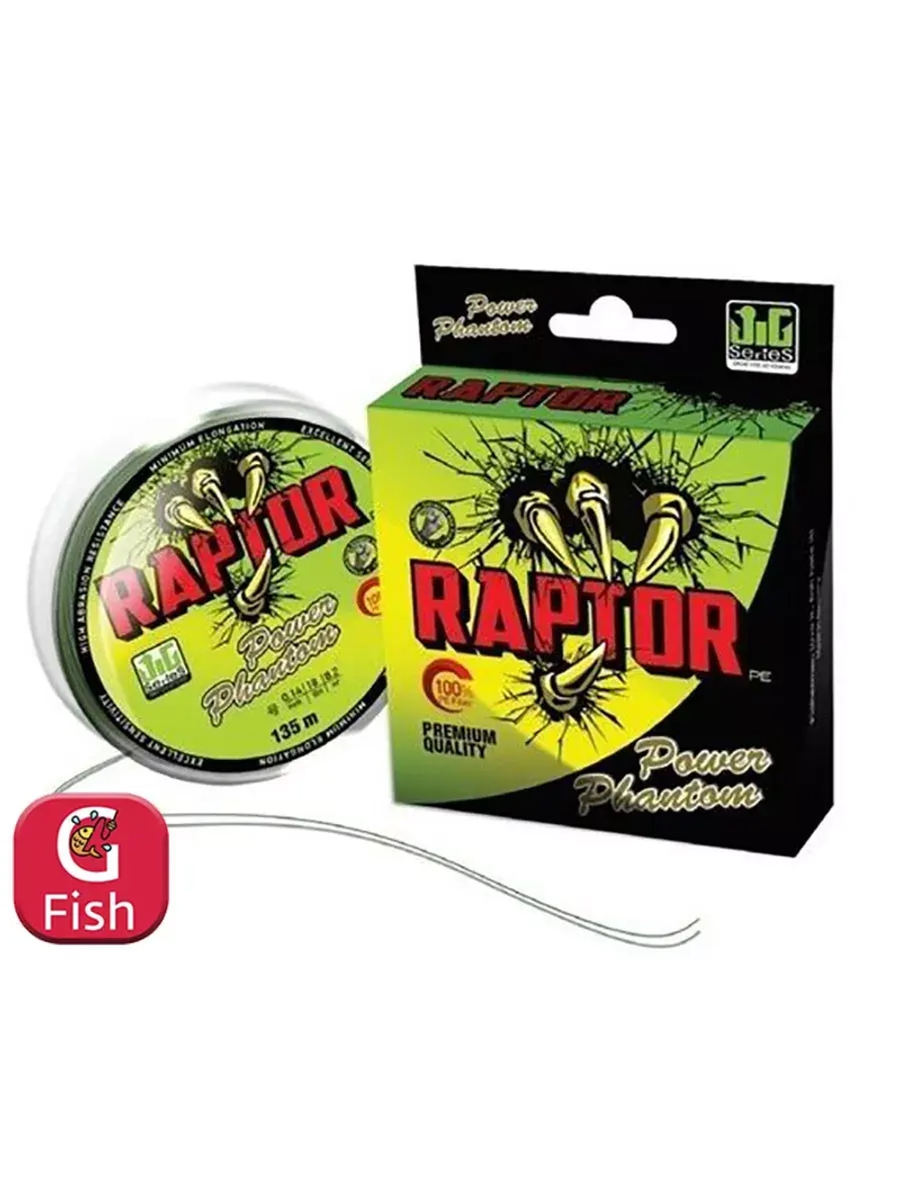 Шнур для рыбалки Power Phantom Raptor PE