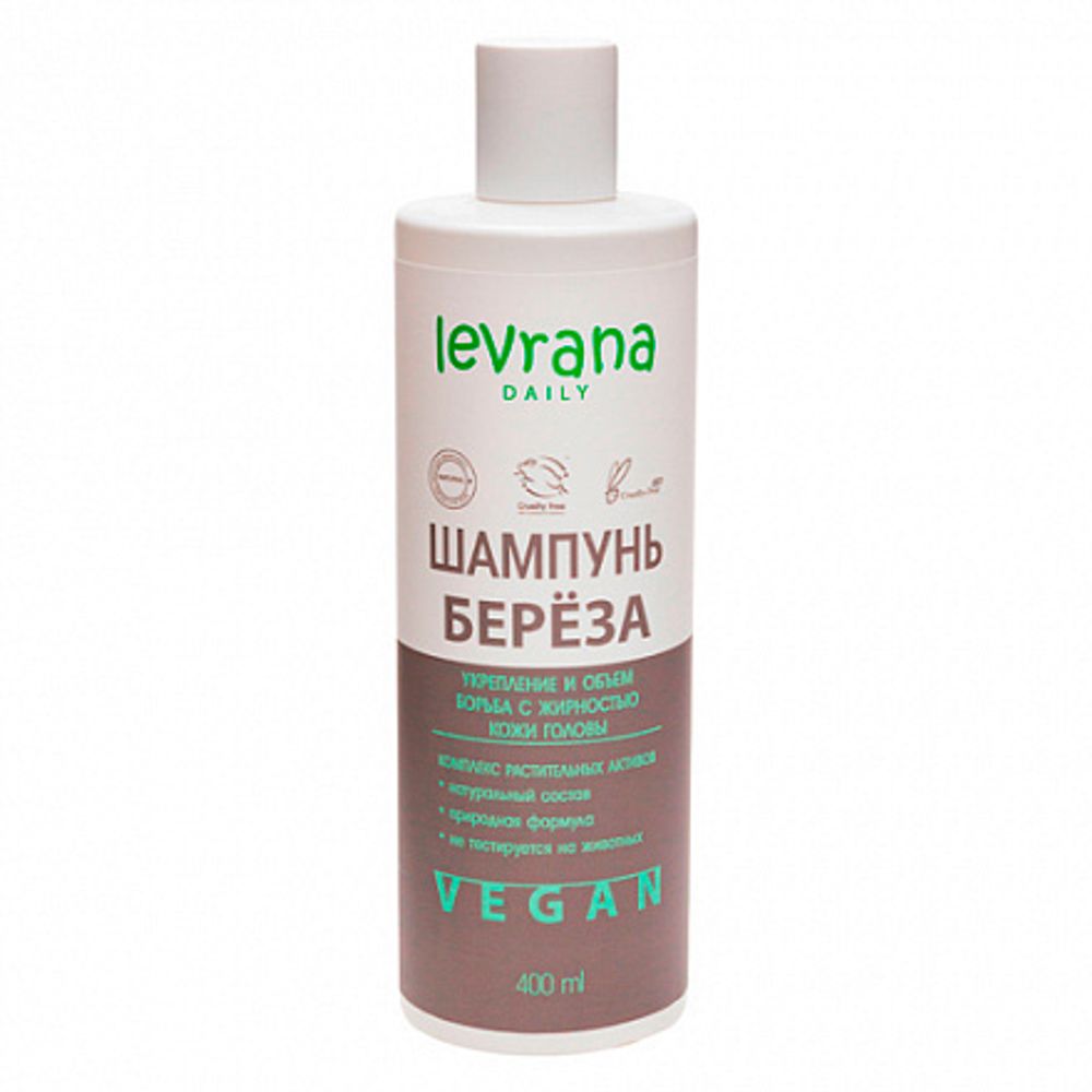 Шампунь "Берёза", 400 мл (Levrana)