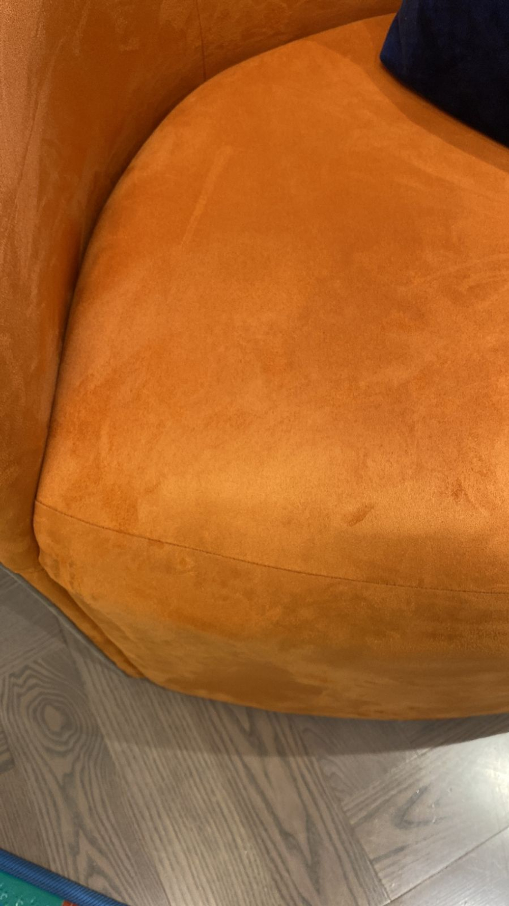 Искусственная замша Smile terracotta (Смайл терракота)