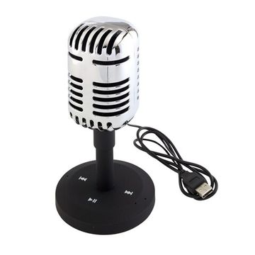 Динамик с беспроводным соединением MICROPHONE в ретро стиле