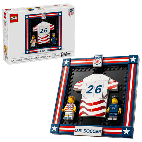 Конструктор LEGO Editions 43033 2026 U.S. Soccer National Team Jersey