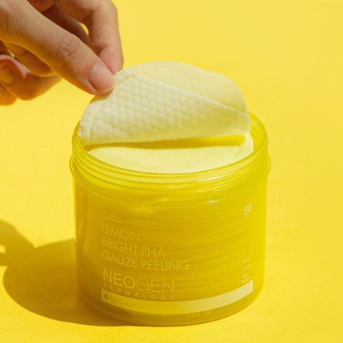 Neogen Dermalogy Lemon Bright PHA Gauze Peeling пилинг-диски с экстрактом лимона
