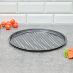 Форма для выпечки пиццы+кисточка 33*1,5см