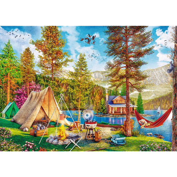 Puzzles - "2x500" - Summertime relax_FSC Mix 70%