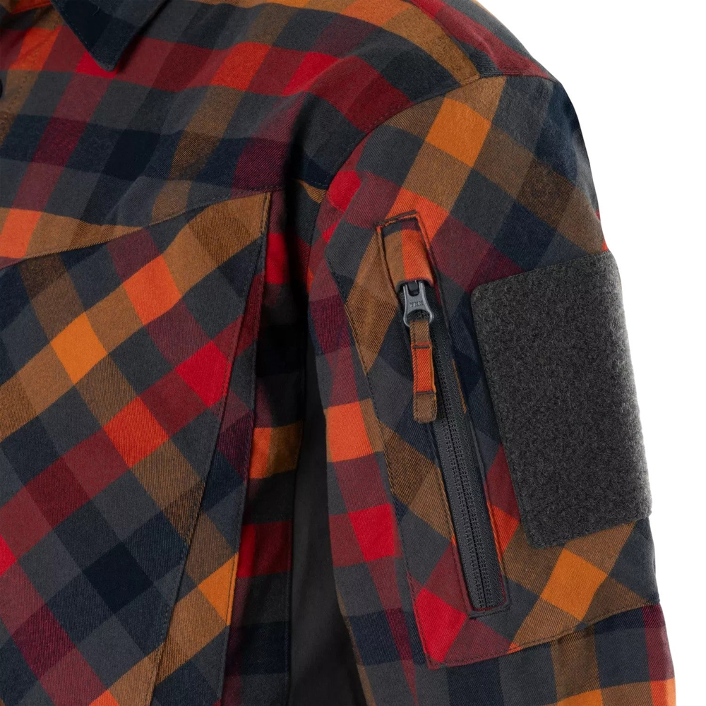 Рубашка Helikon-Tex MBDU Shirt Dark Autumn Checkered (3XL/Regular, Dark Autumn Checkered)