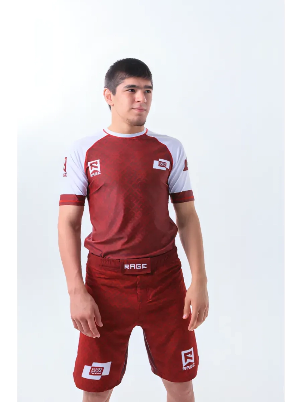 Рашгард Rage MMA Union красный